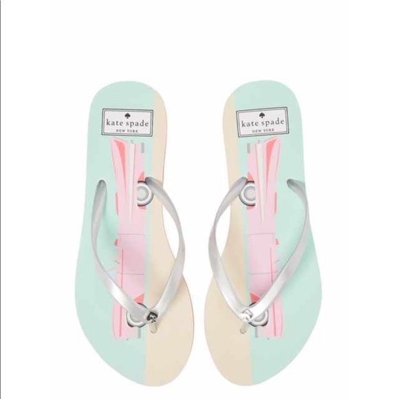 kate spade Shoes - Kate Spade Nassau Cadillac Flip Flops